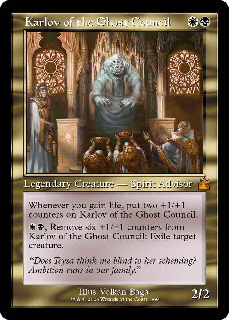 Karlov du Conseil fantôme (Cadre rétro) [Ravnica Remastered] 