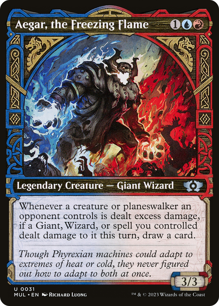 Aegar, la flamme glaciale [Légendes multivers] 