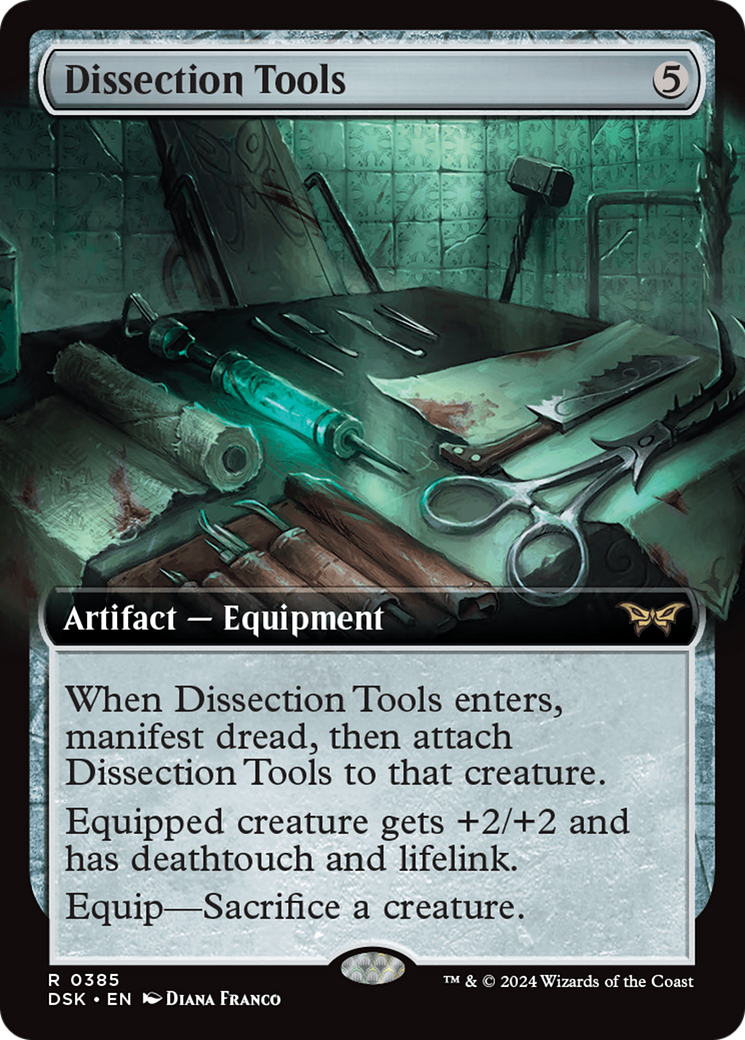 Dissection Tools (DSK-385) - Duskmourn: House of Horror: (Extended Art)