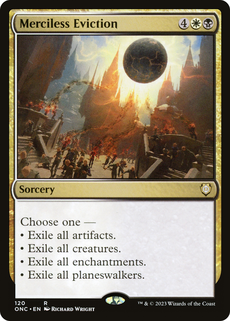 Expulsion impitoyable [Phyrexia : Tous seront un seul commandant] 