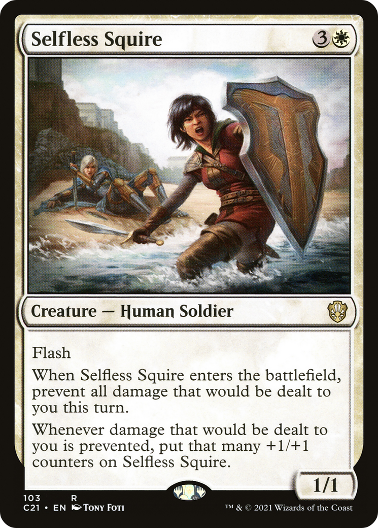 Écuyer altruiste [Commandant 2021] 