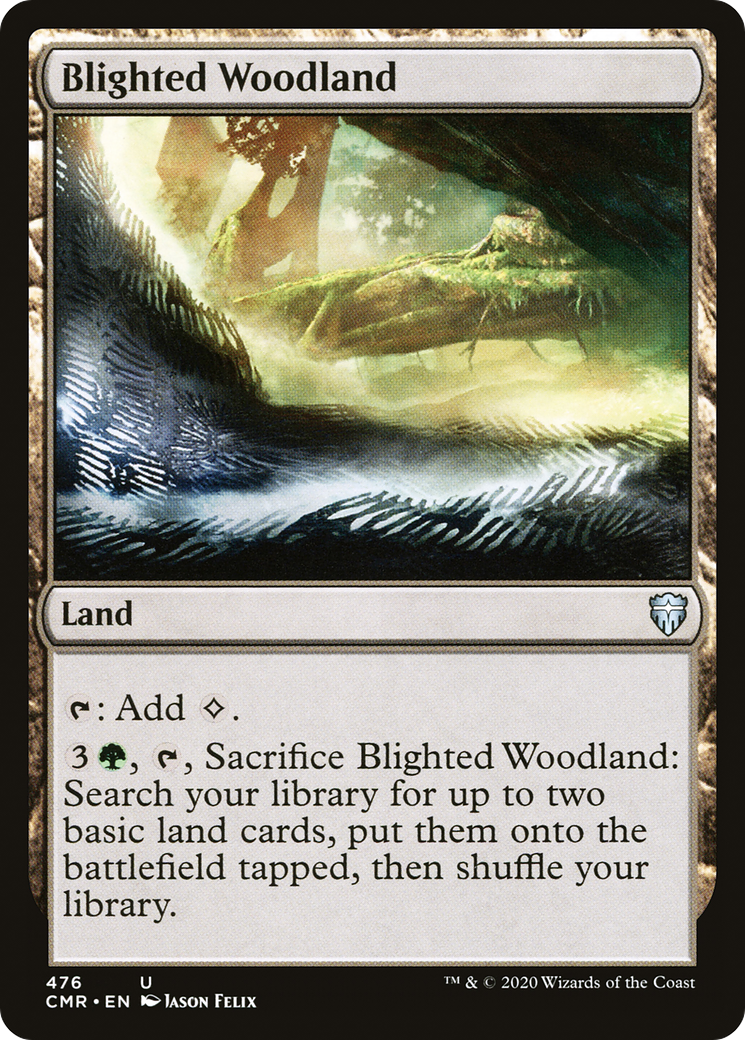 Forêt dévastée [Commander Legends] 