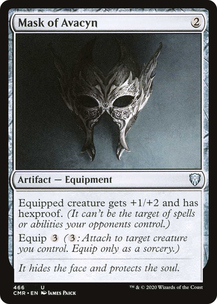 Masque d'Avacyn [Commandant Légendes] 