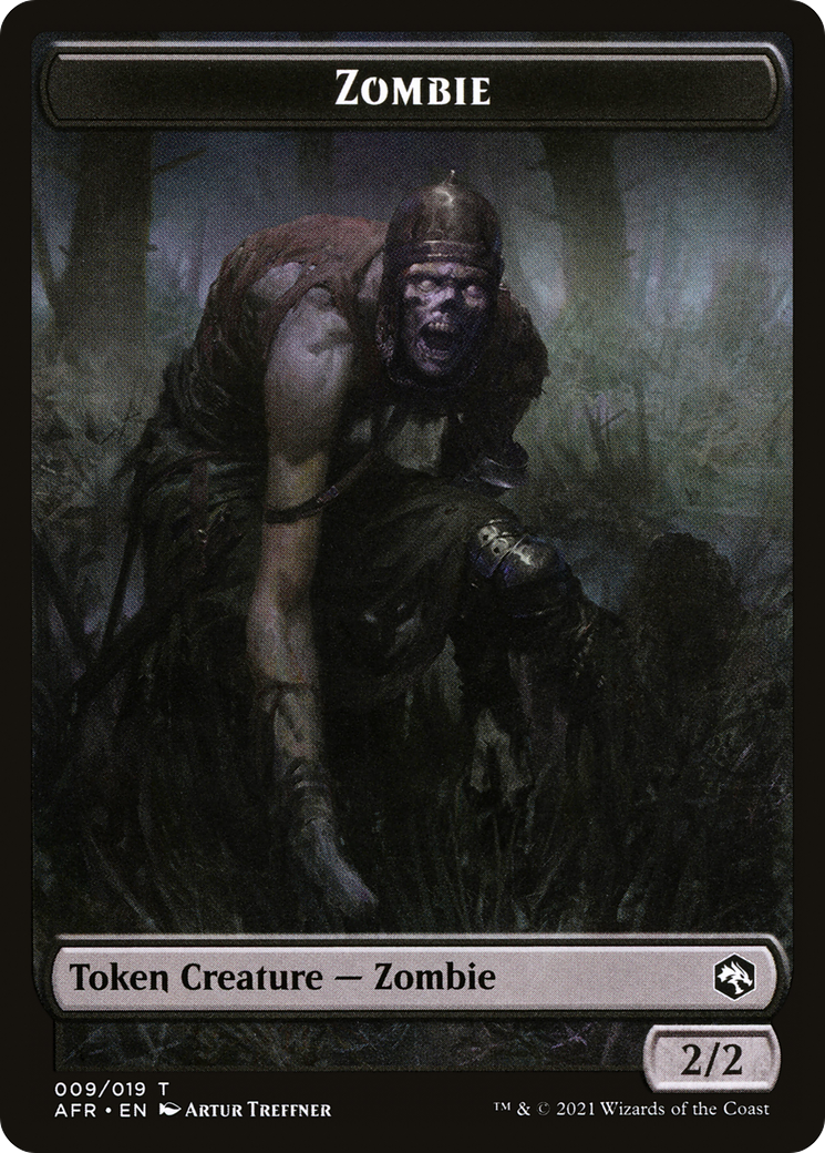 Zombie (AFR-009) - Adventures in the Forgotten Realms Tokens