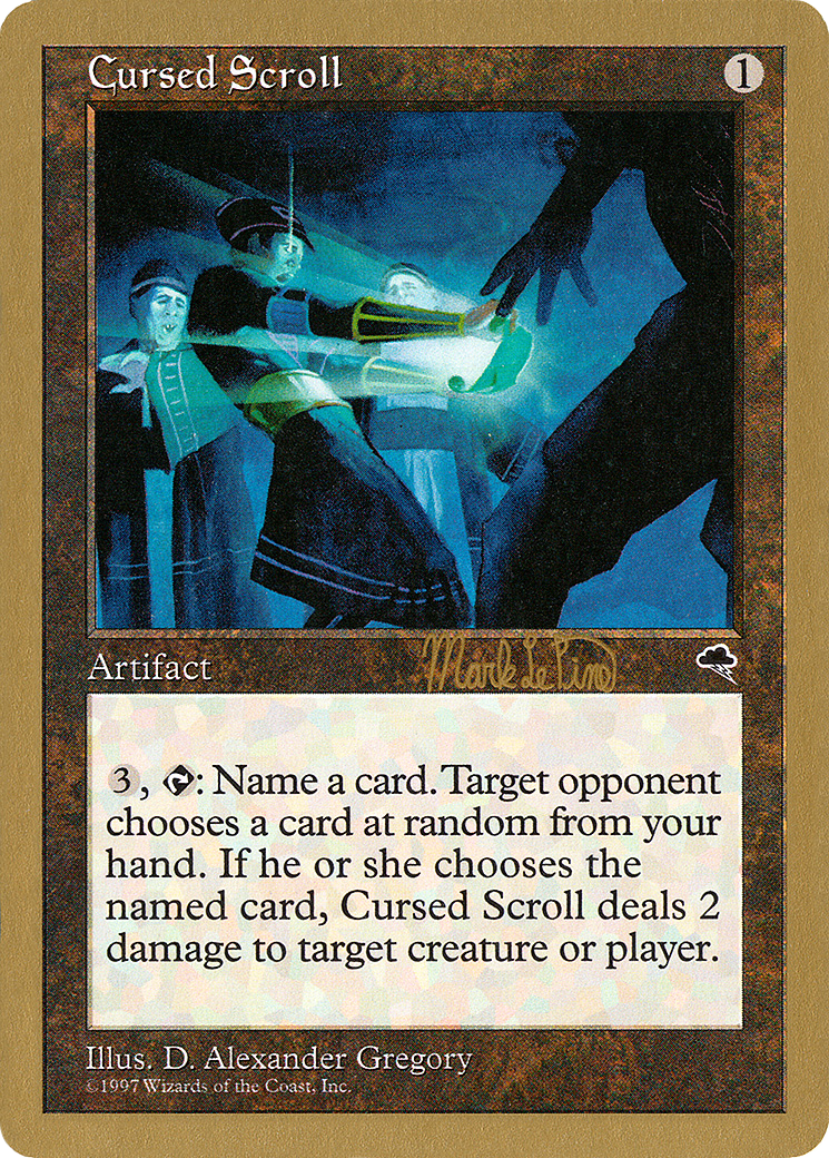 Cursed Scroll (WCD-MLP281) - World Championship Decks 1999