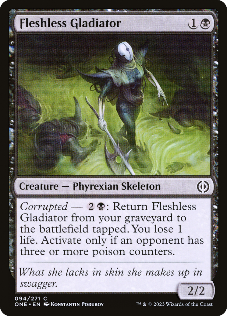 Gladiateur sans chair [Phyrexia : Tous seront un] 