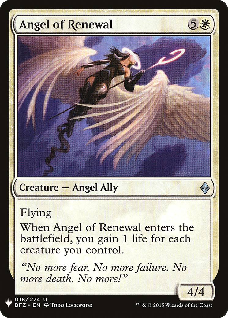 Ange du renouveau [Mystery Booster] 