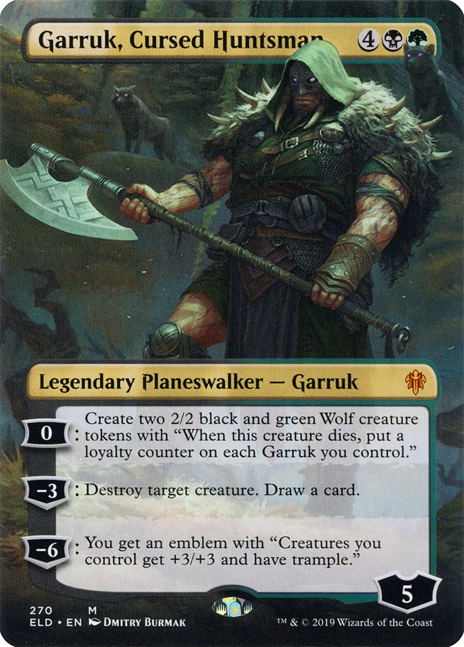 Garruk, chasseur maudit (sans frontières) [Trône d'Eldraine] 
