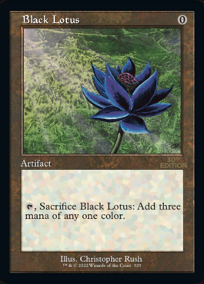 Black Lotus (Rétro) [Édition 30e anniversaire] 
