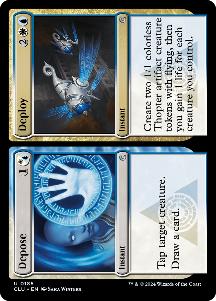 Déposer // Déployer [Ravnica: Clue Edition] 