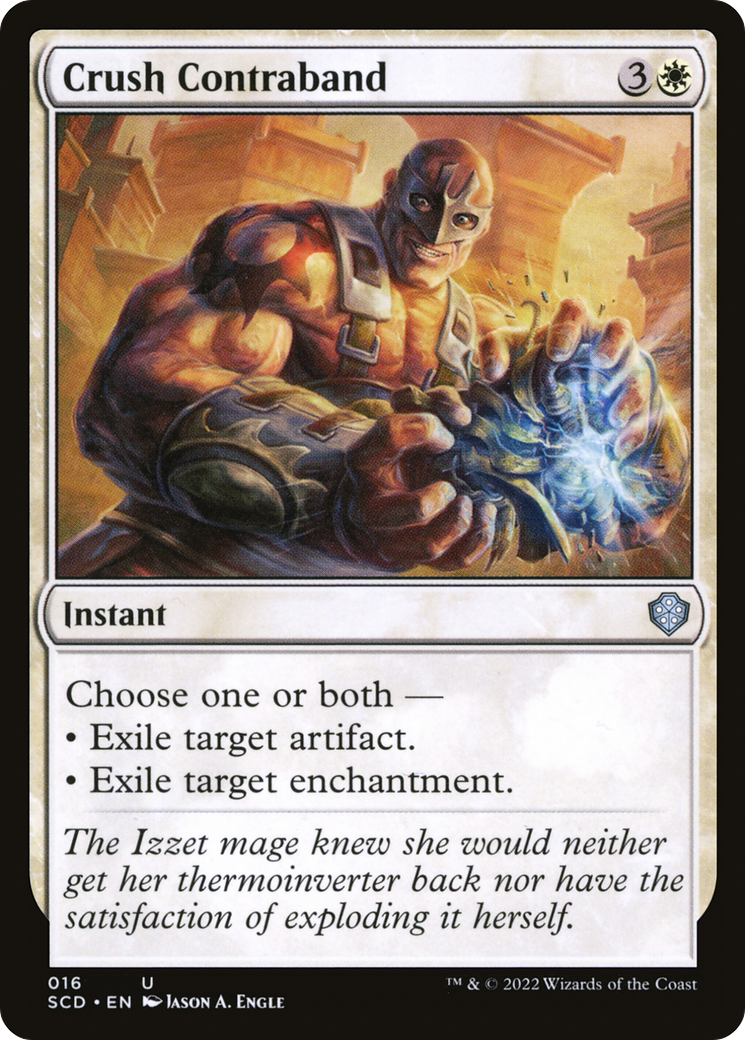 Écraser la contrebande [Decks Commander de démarrage] 