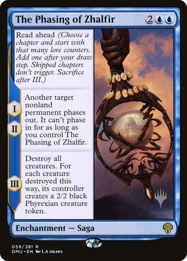 La mise en phase de Zhalfir (Pack promotionnel) [Dominaria United Promos] 