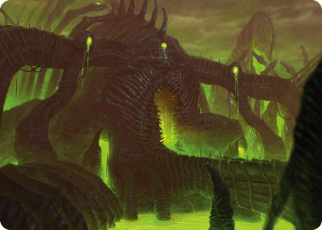 Carte d'art The Dross Pits [Phyrexia : All Will Be One Art Series] 