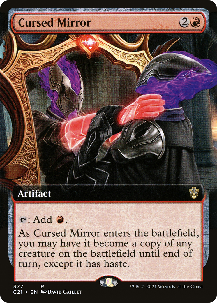 Miroir maudit (art étendu) [Commandant 2021] 