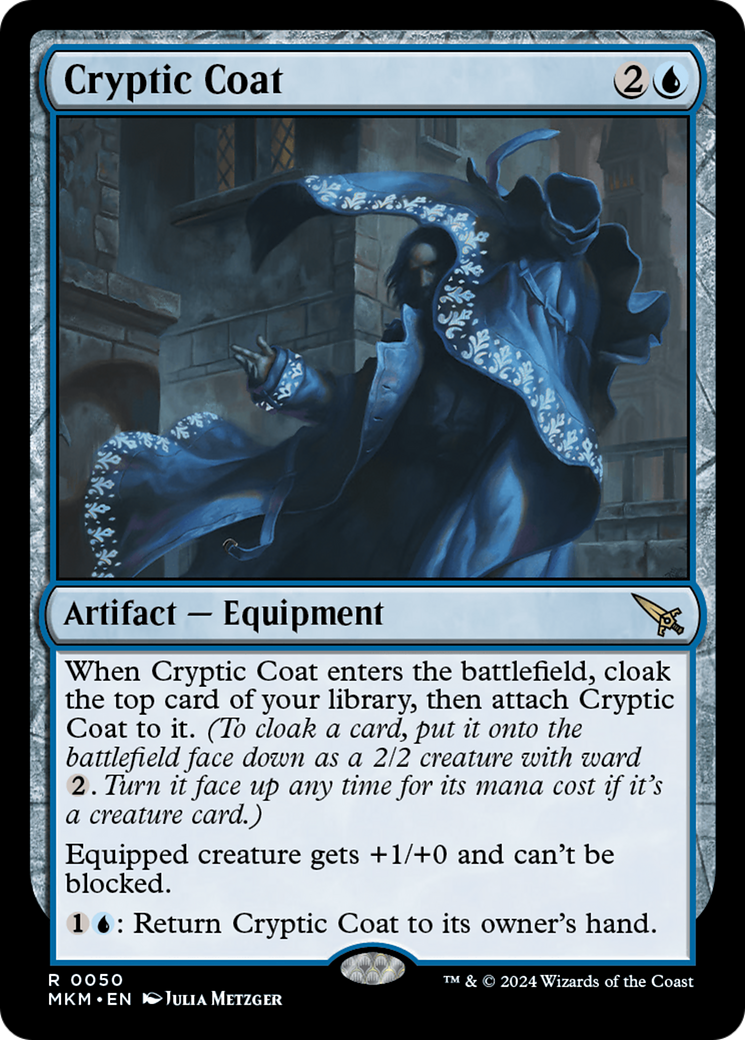 Manteau cryptique [Meurtres au Manoir Karlov] 