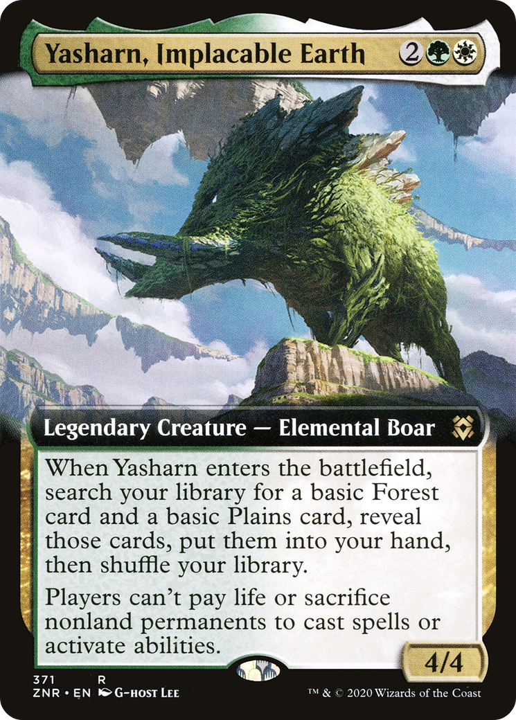 Yasharn, Terre implacable (Art étendu) [Zendikar Rising] 