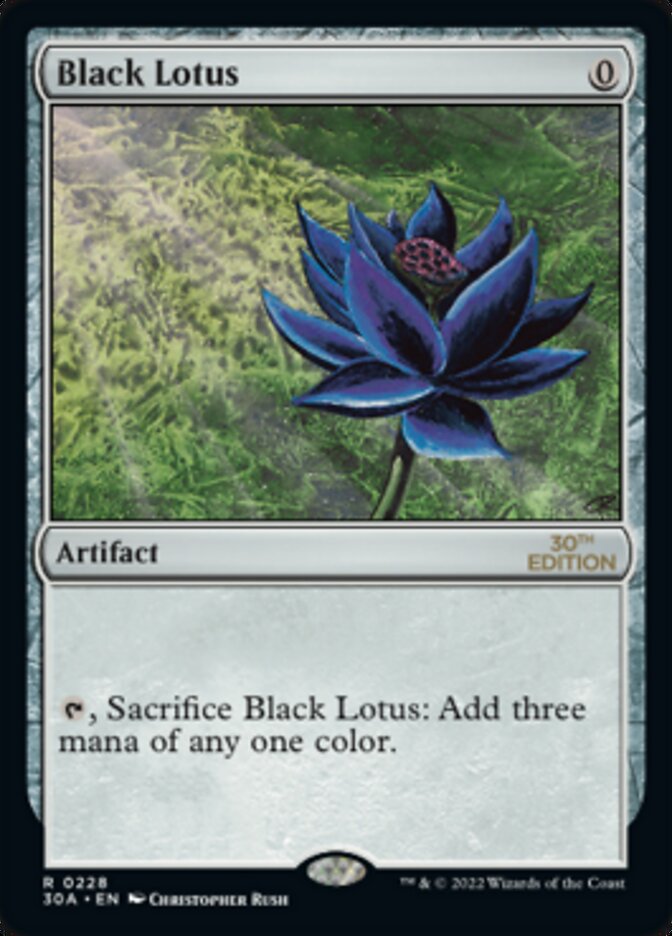 Lotus Noir [Édition 30e Anniversaire] 