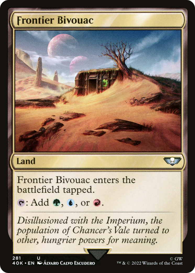 Bivouac Frontière [Warhammer 40,000] 