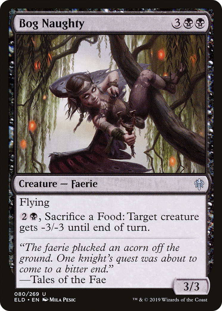 Bog Naughty (ELD-080) - Throne of Eldraine