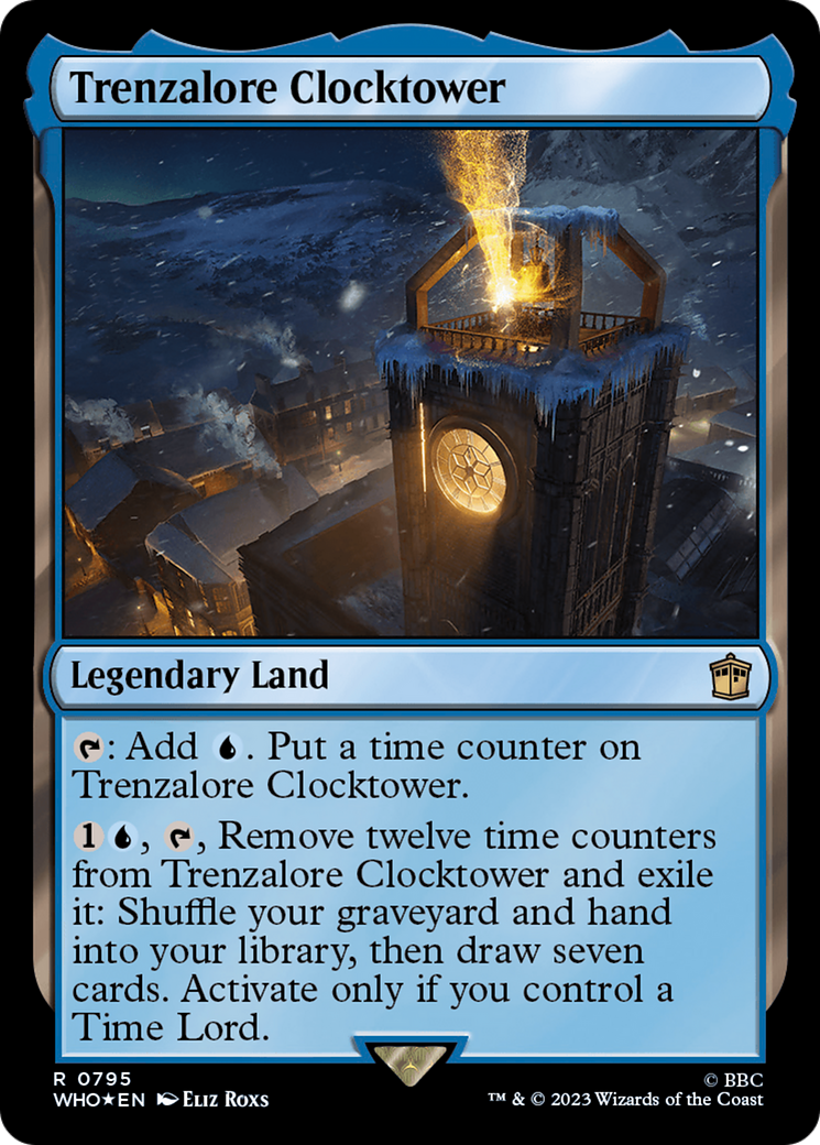 Trenzalore Clocktower (WHO-795) - Doctor Who Foil