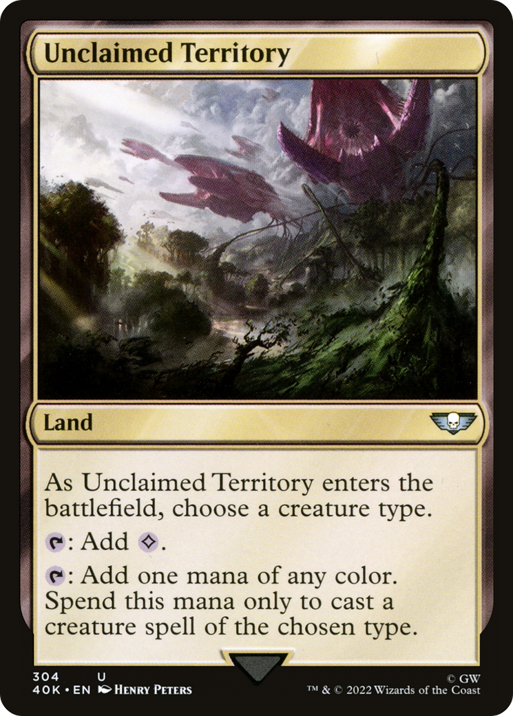 Territoire non réclamé [Warhammer 40,000] 