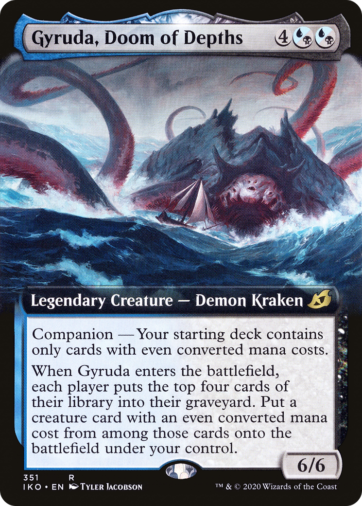 Gyruda, Doom of Depths (Extended Art) [Ikoria : Lair of Behemoths] 