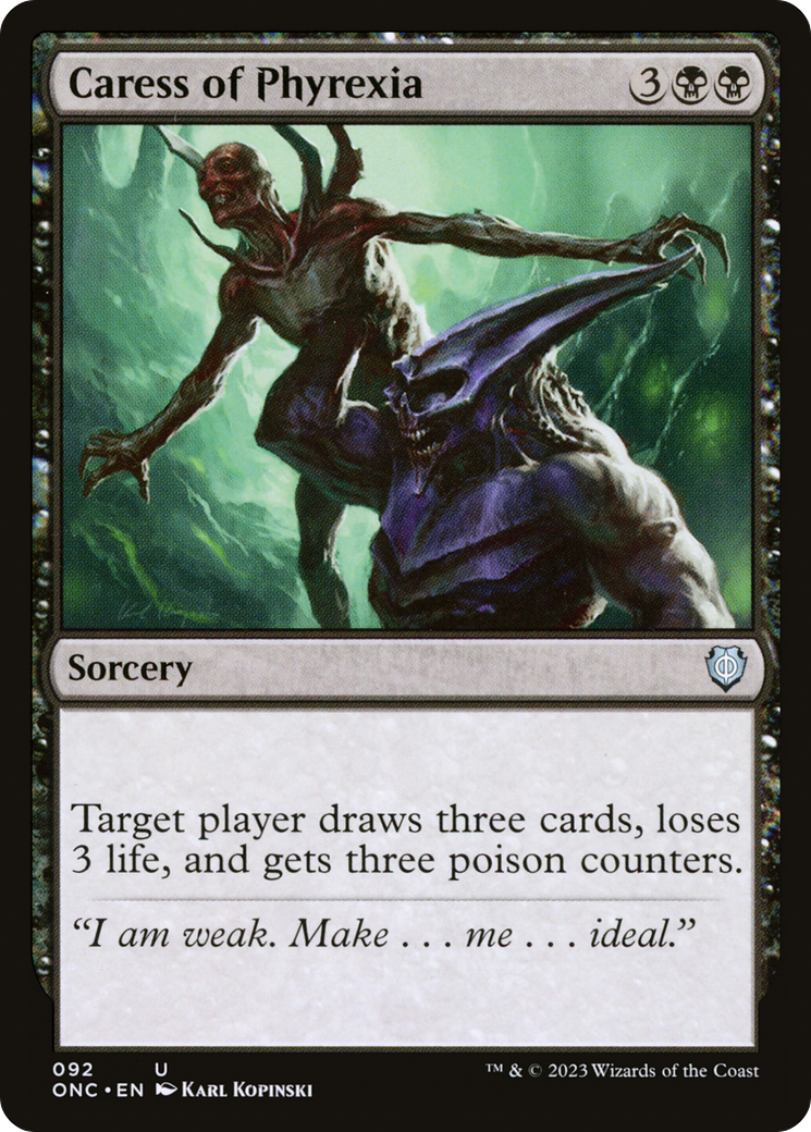 Caresse de Phyrexia [Phyrexia : Tous seront un seul commandant] 