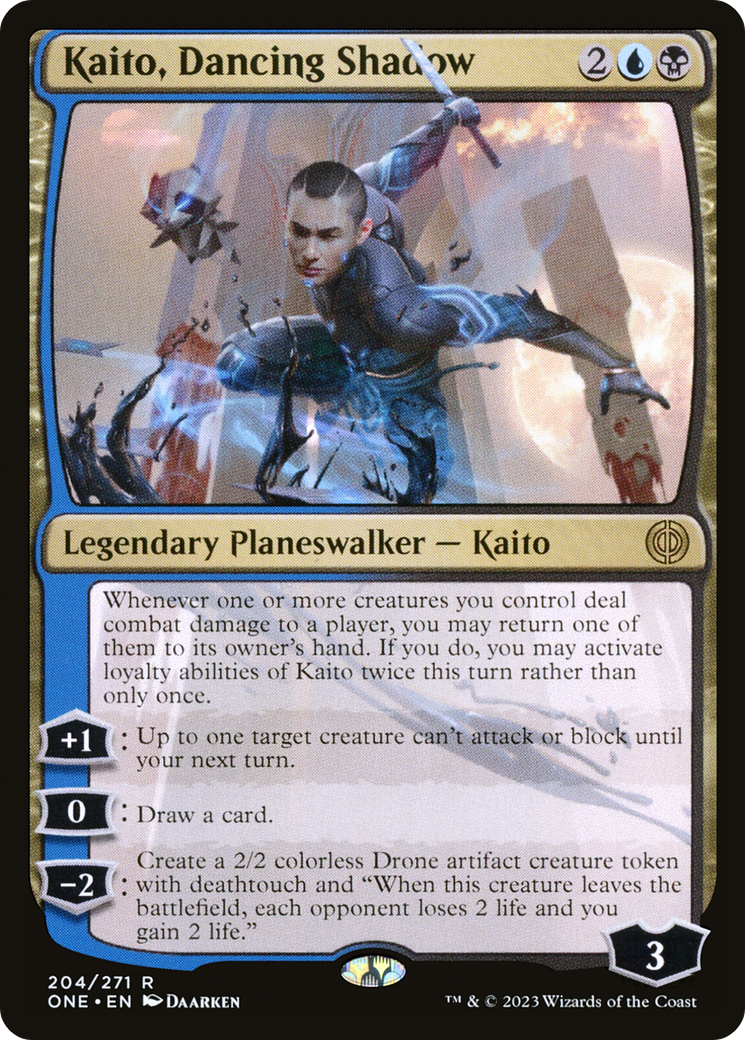 Kaito, ombre dansante [Phyrexia : Tous seront un] 