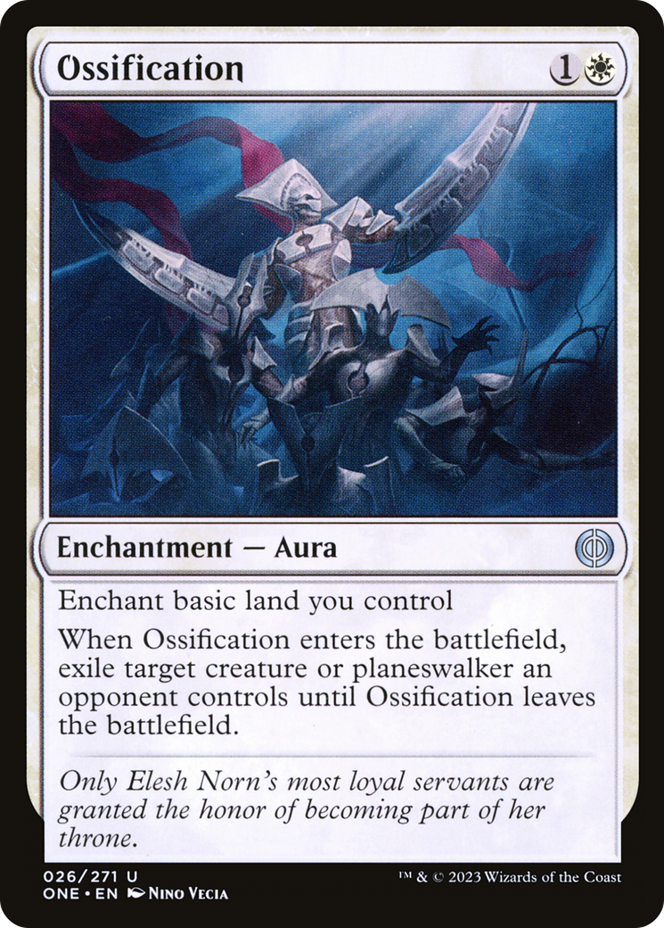 Ossification [Phyrexia : Tous seront un] 