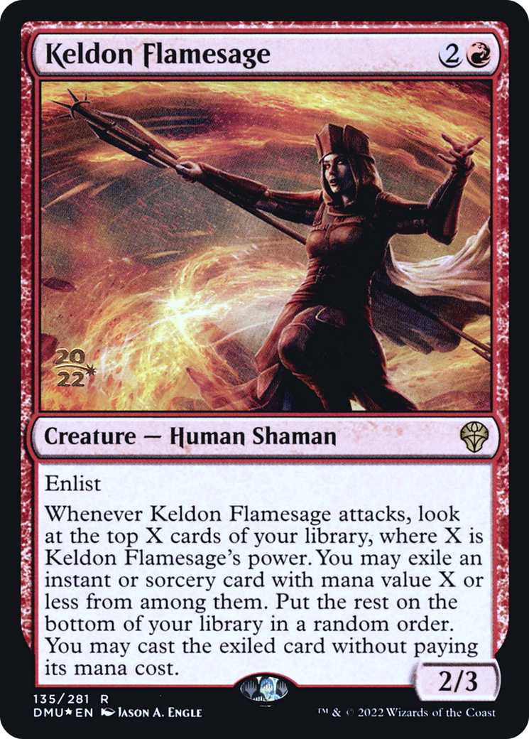 Keldon Flamesage [Promotions avant-première de Dominaria United] 