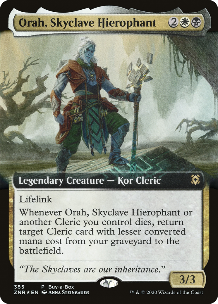 Orah, hiérophante du Skyclave (Buy-A-Box) [Zendikar Rising] 