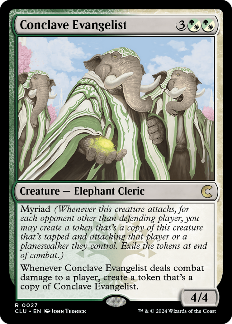 Évangéliste du Conclave [Ravnica: Clue Edition] 