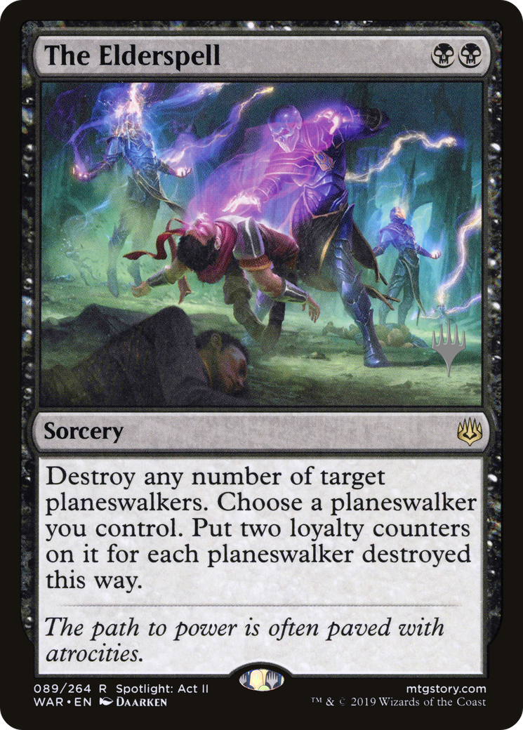 The Elderspell (Pack promotionnel) [War of the Spark Promos] 