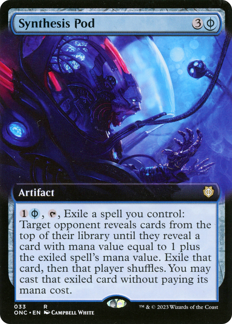 Pod de synthèse (Art étendu) [Phyrexia : Tous seront un seul commandant] 