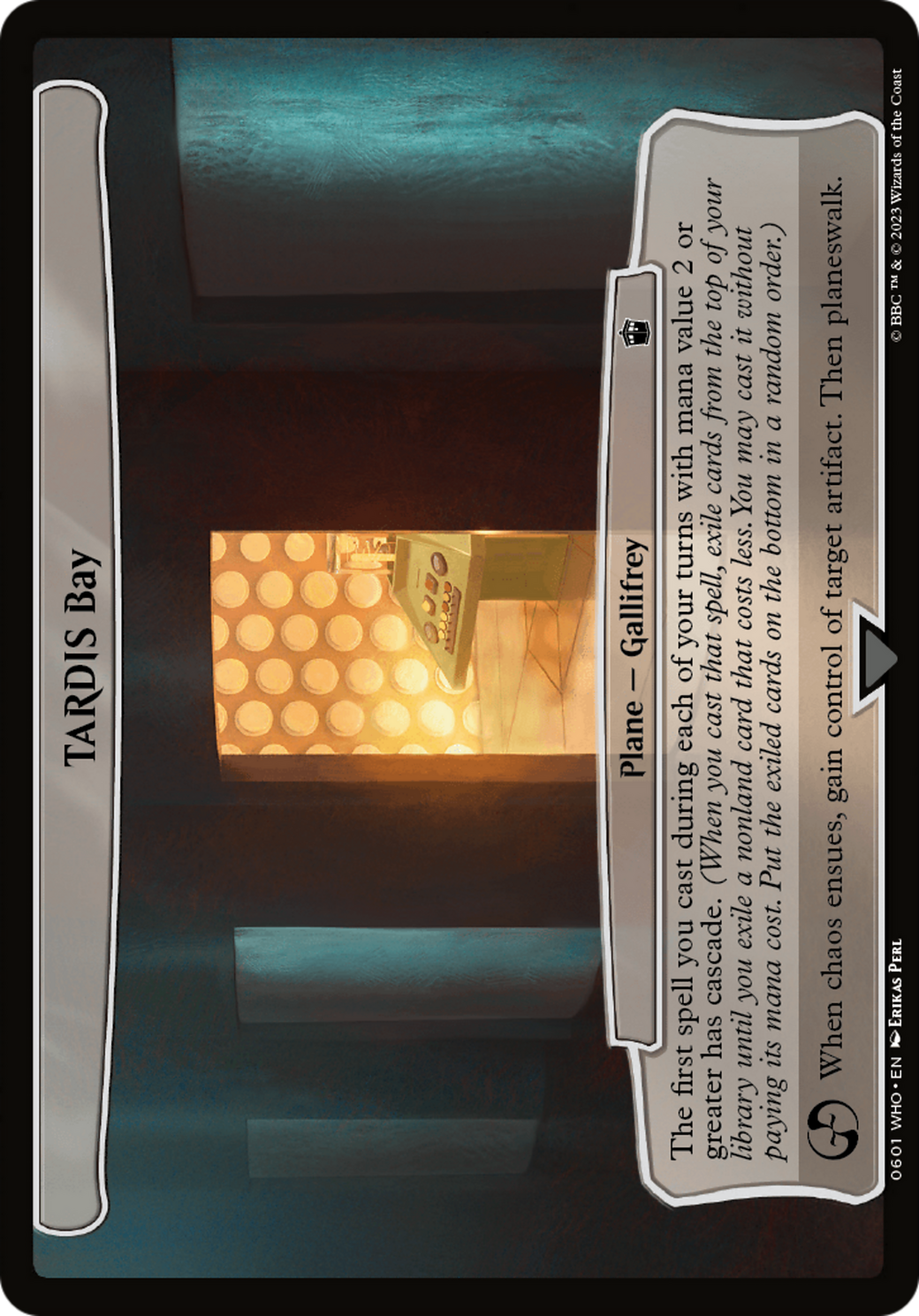 Baie du TARDIS [Docteur Who] 