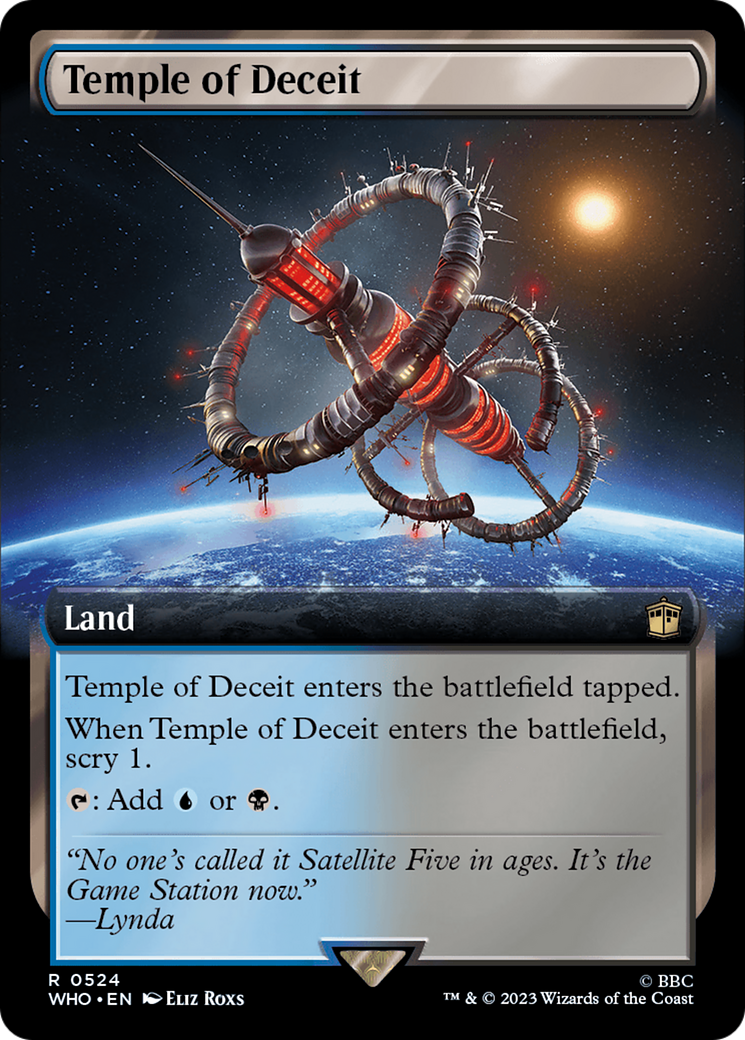 Temple of Deceit (WHO-524) - Doctor Who: (Extended Art)
