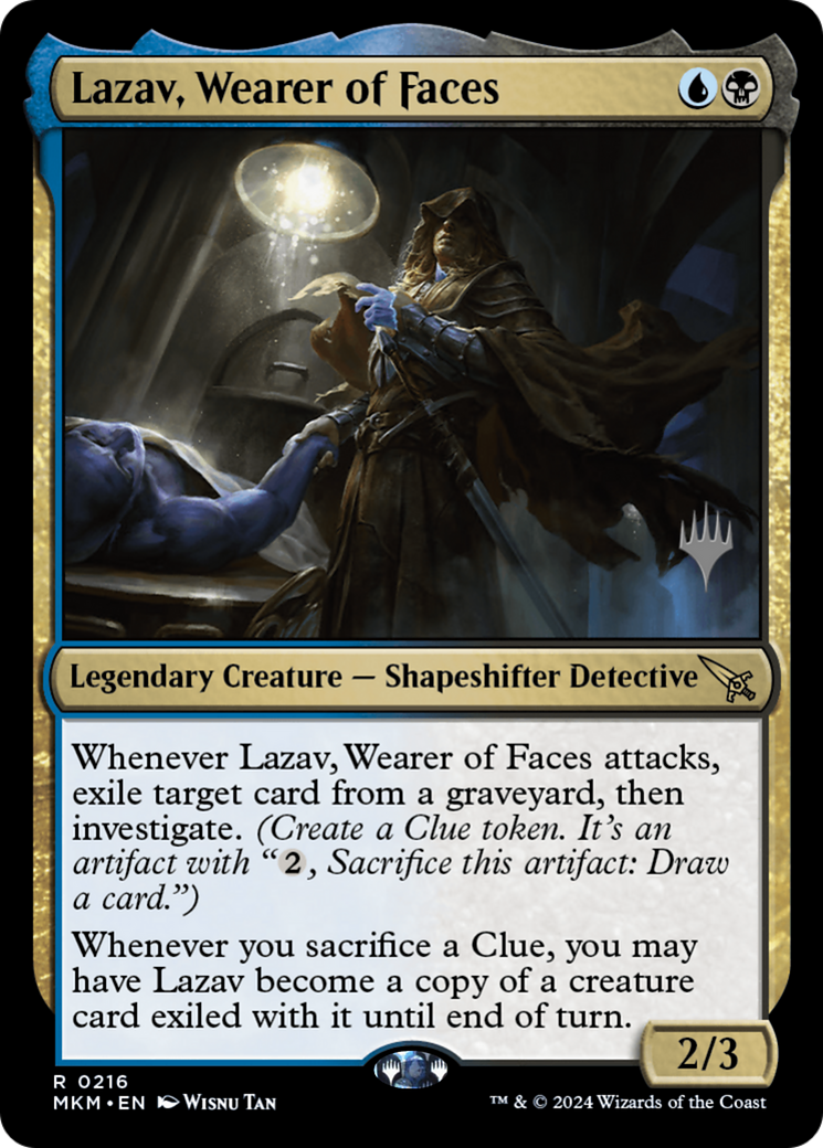 Lazav, porteur de visages (pack promotionnel) [Meurtres au Manoir Karlov Promos] 
