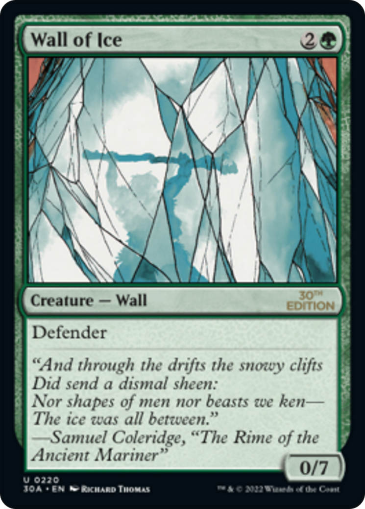 Mur de glace [Édition 30e anniversaire] 