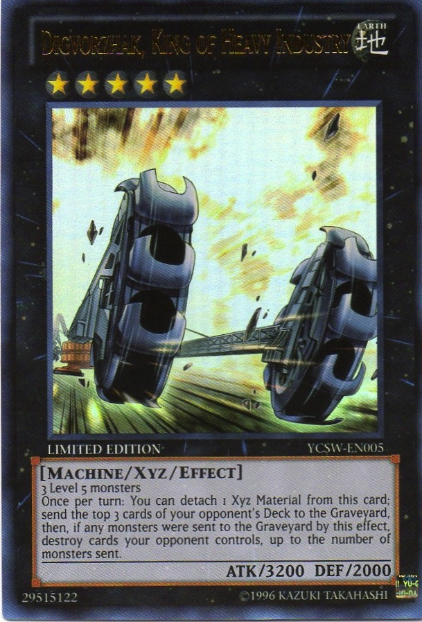 Digvorzhak, King of Heavy Industry (YCSW-EN005) - Ultra Rare