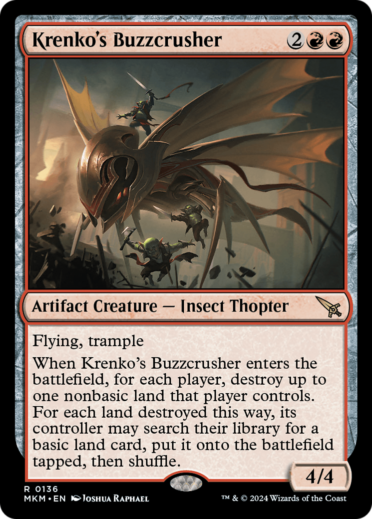 Buzzcrusher de Krenko [Meurtres au manoir Karlov] 