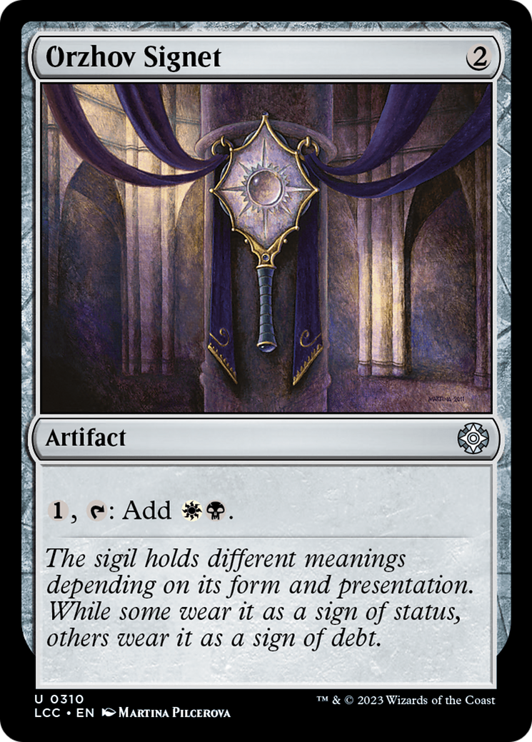 Chevalière d'Orzhov [Les cavernes perdues du commandant d'Ixalan] 