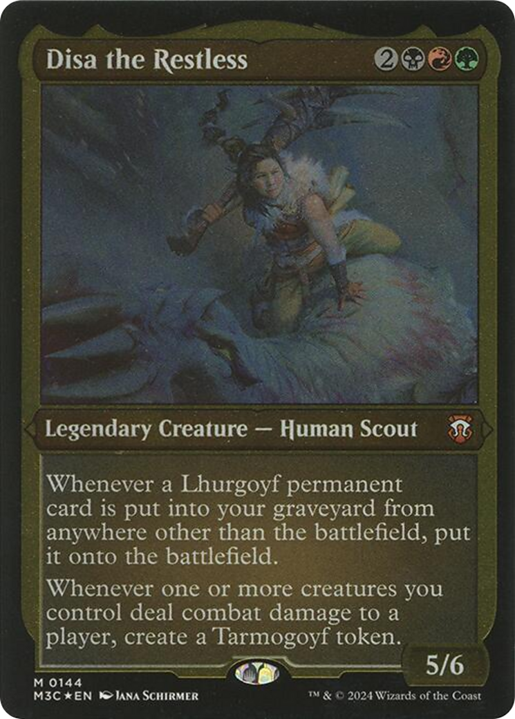 Disa l'agité (Display Commander) [Modern Horizons 3 Commander] 