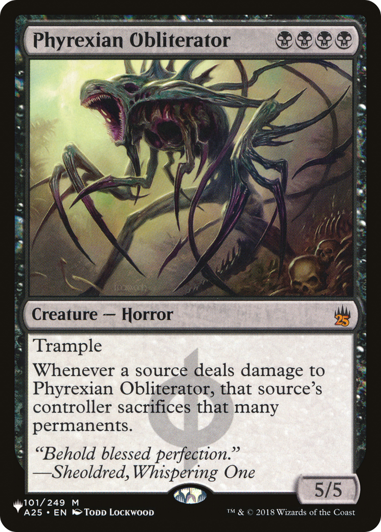 Oblitérateur Phyrexian [La liste] 