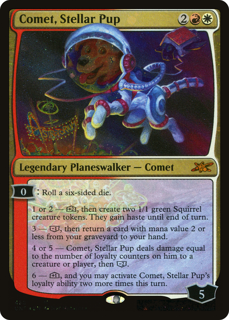 Comète, Stellar Pup (Galaxy Foil) [Unfinity] 