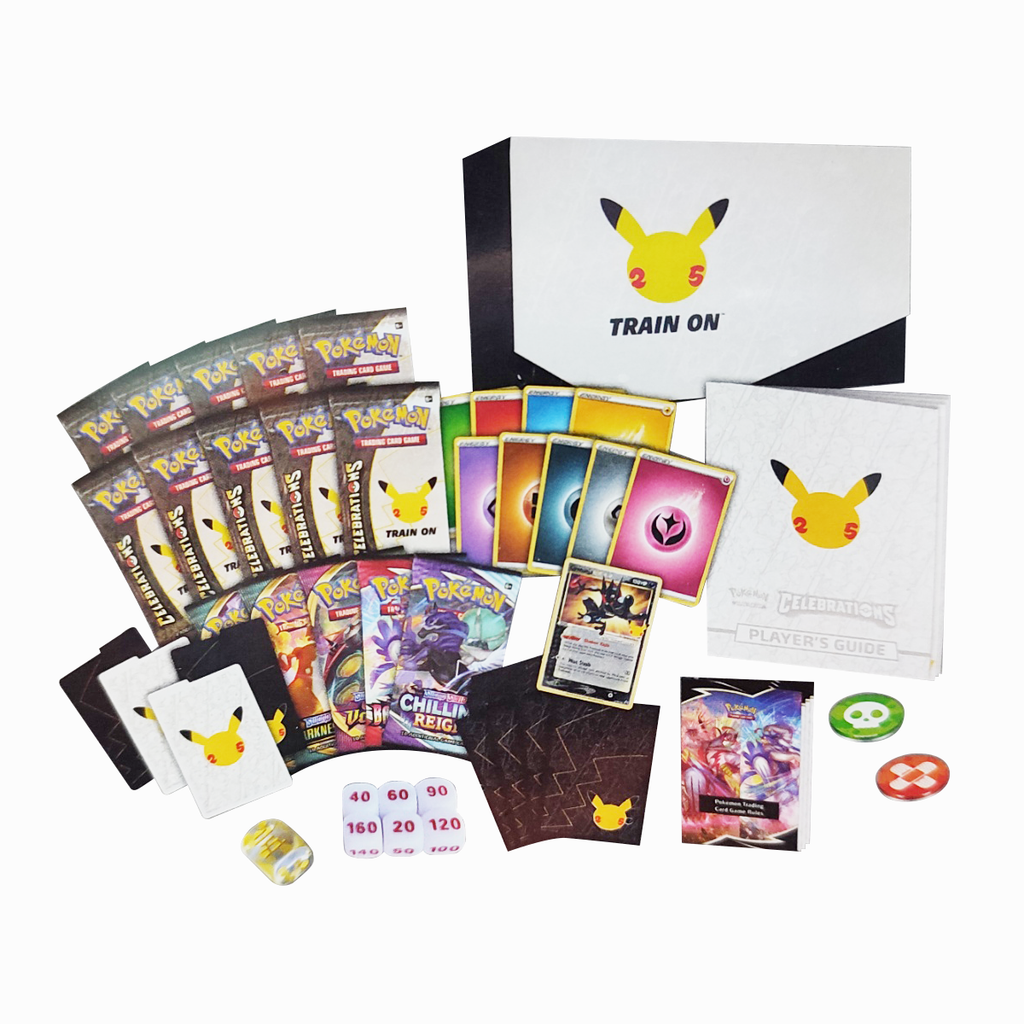 Célébrations : 25e anniversaire – Coffret de dresseur d'élite 