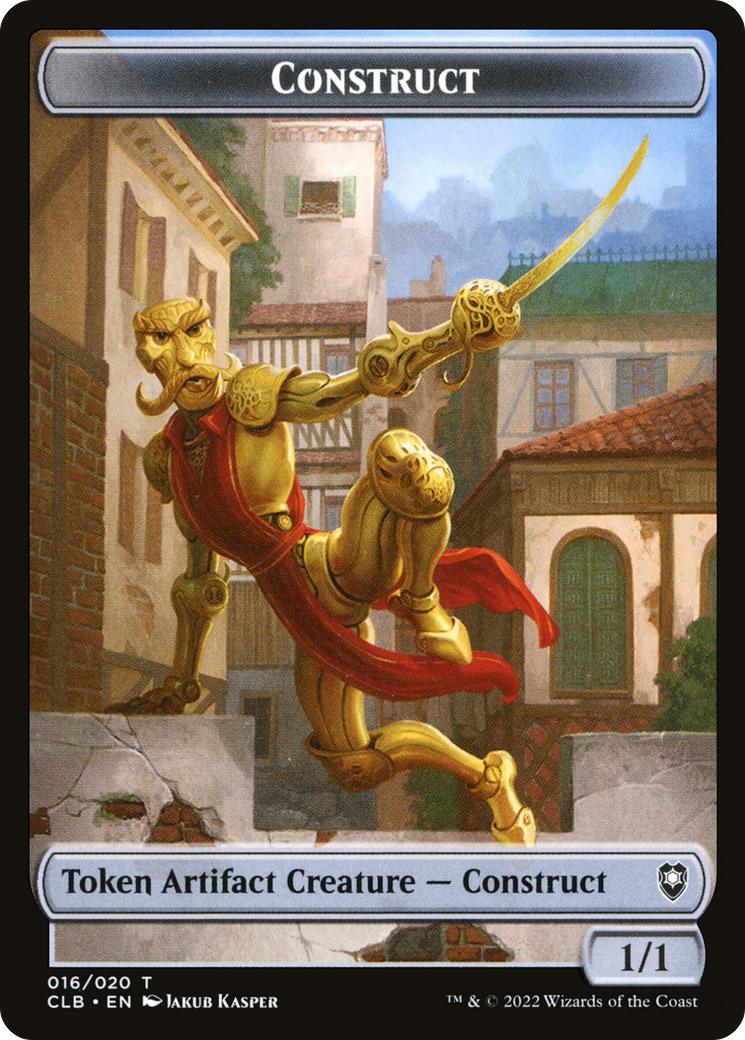 Jeton de construction [Commander Legends : Jetons de la bataille de Baldur's Gate] 