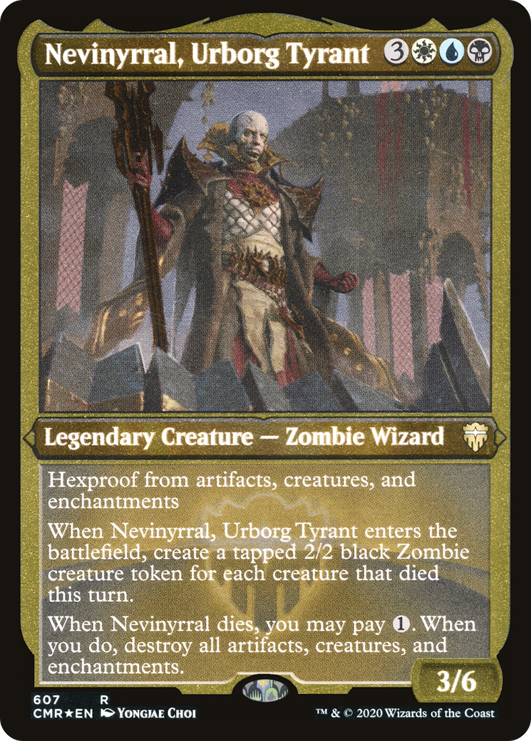 Nevinyrral, Tyrant d'Urborg (Gravé) [Commander Legends] 