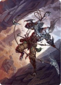 Carte d'art Akiri, Voyageur intrépide [Série d'art Zendikar Rising] 