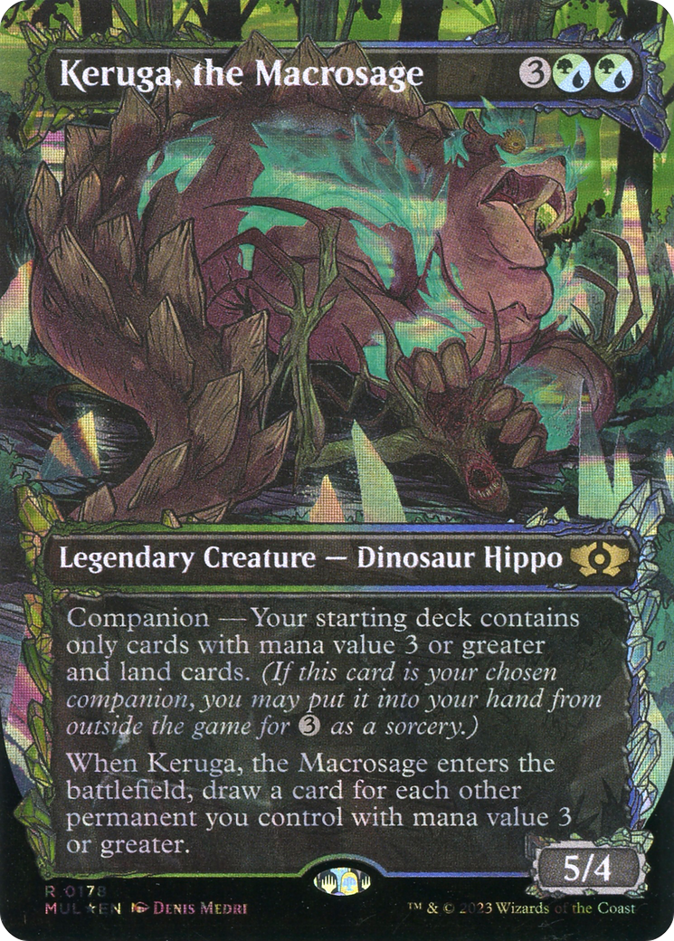Keruga, le macrosage (Halo Foil) [Légendes multivers] 