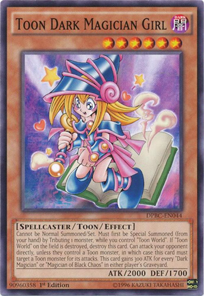 Toon Dark Magician Girl (DPBC-EN044) - Common